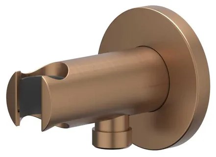 IVY Wandhouder - geïntegreerde wateruitlaat - 1/2 - Geborsteld mat koper PVD 6900205