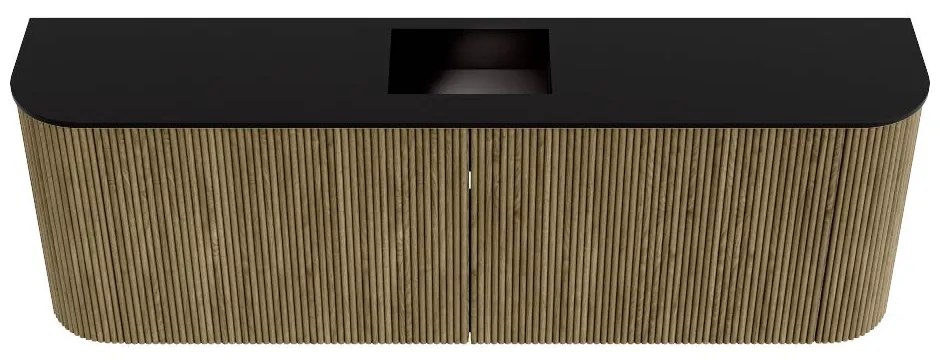 Mondiaz Joya 125cm toiletmeubel ronding links/rechts dusk met wastafel faye midden zonder kraangat urban