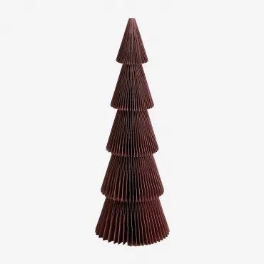 Set Van 3 Kerstbomen In Papier Jesper Rode Ceder & ↑29,5 Cm - Sklum