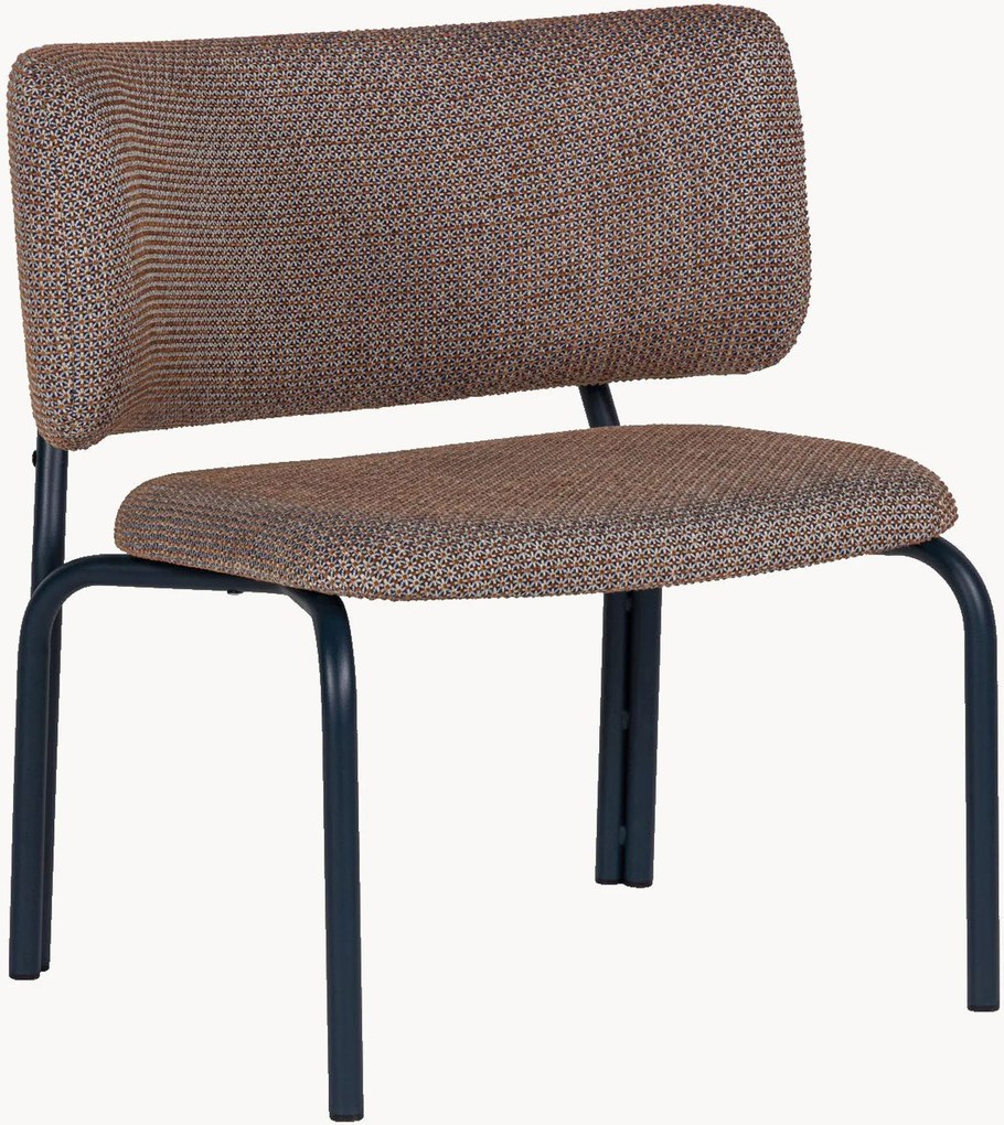 Gestoffeerde loungefauteuil Kei