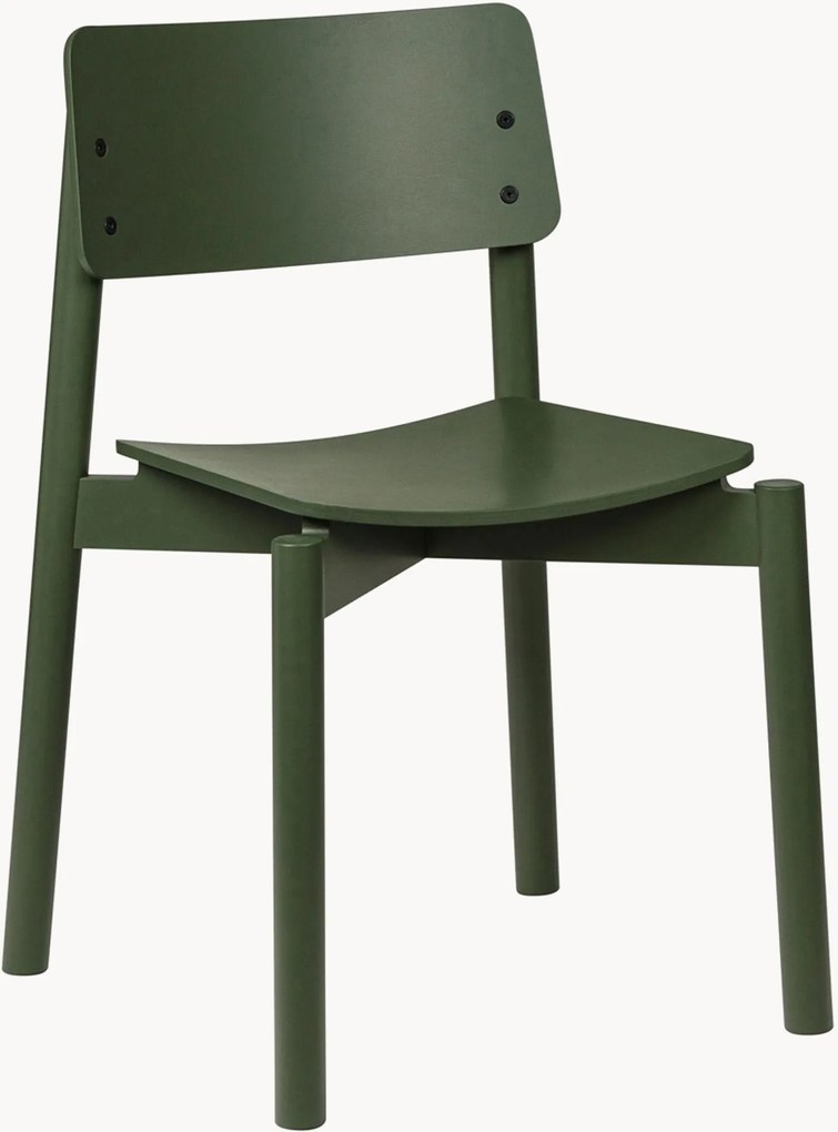 Houten eetkamerstoel Wem, stapelbaar