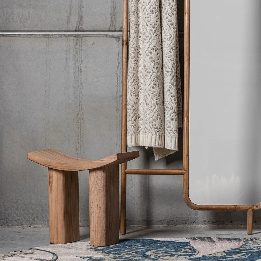 BePureHome Japan Stoer Houten Krukje