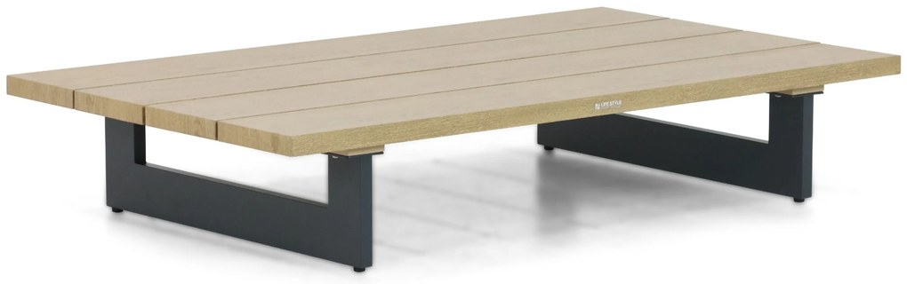 Hoek loungeset 6 personen Aluminium Grijs Lifestyle Garden Furniture Azzurro