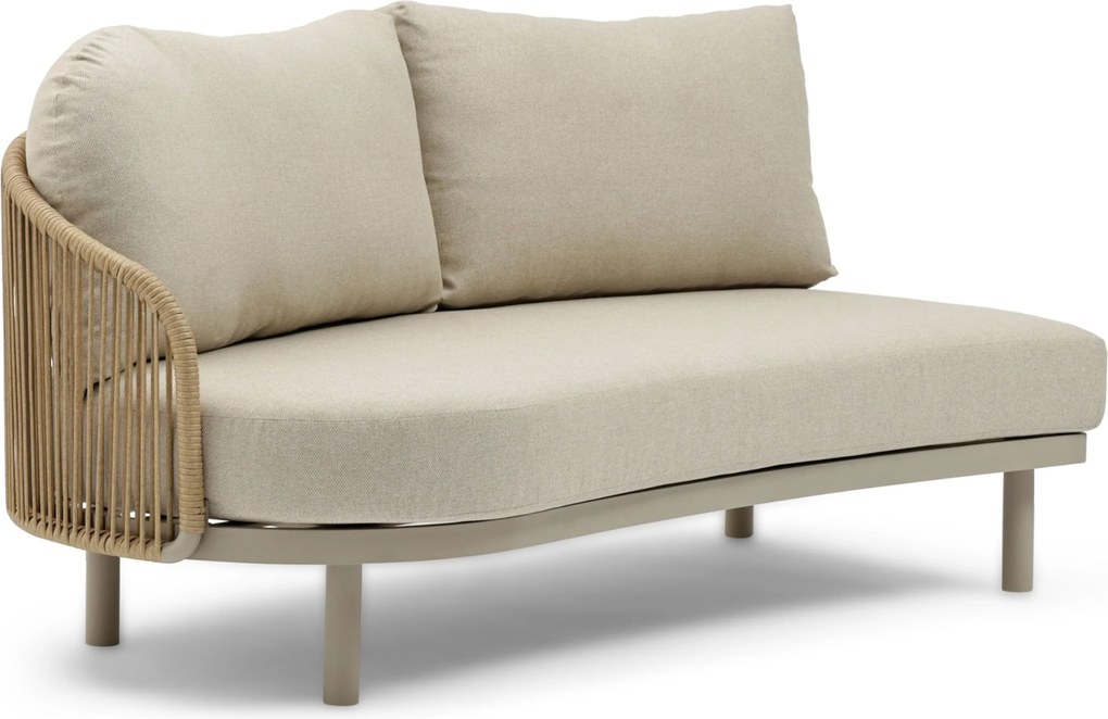 Hoek loungeset 5 personen Rope Zand/Beige  Coco Amici
