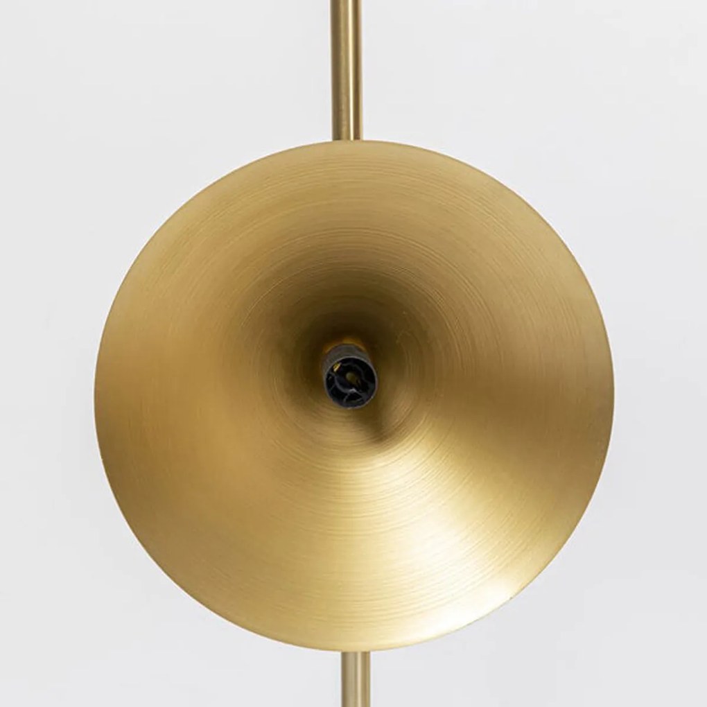 Kare Design Maja Design Vloerlamp Messing Marmer