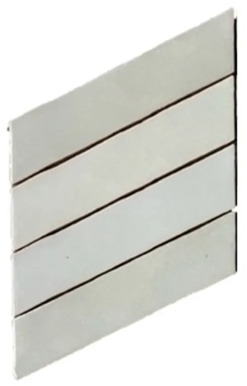 Terre d'Azur Granada wandtegel 6,4x27,5cm links grijs