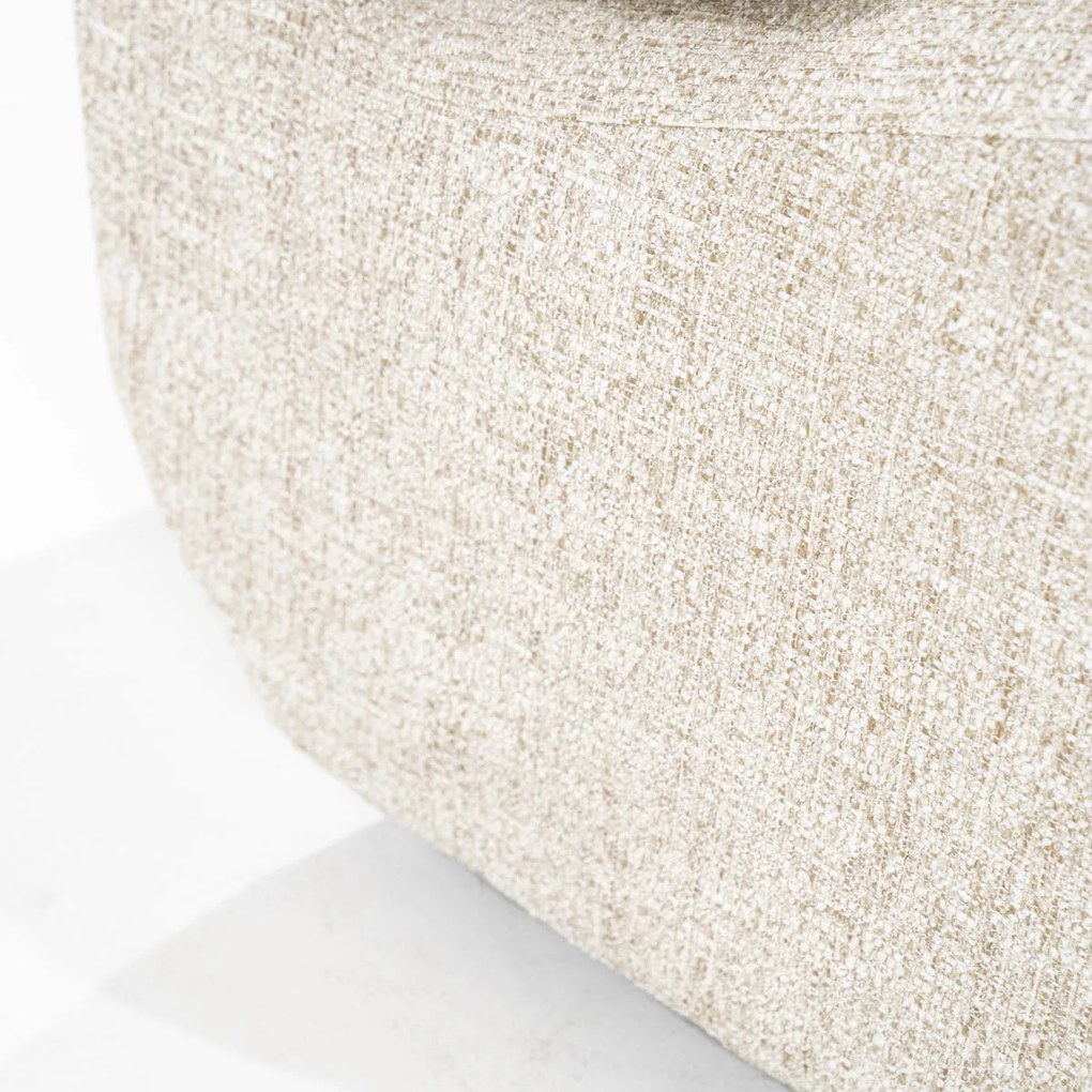 Draaibare Fauteuil Beige Zonder Armleuning