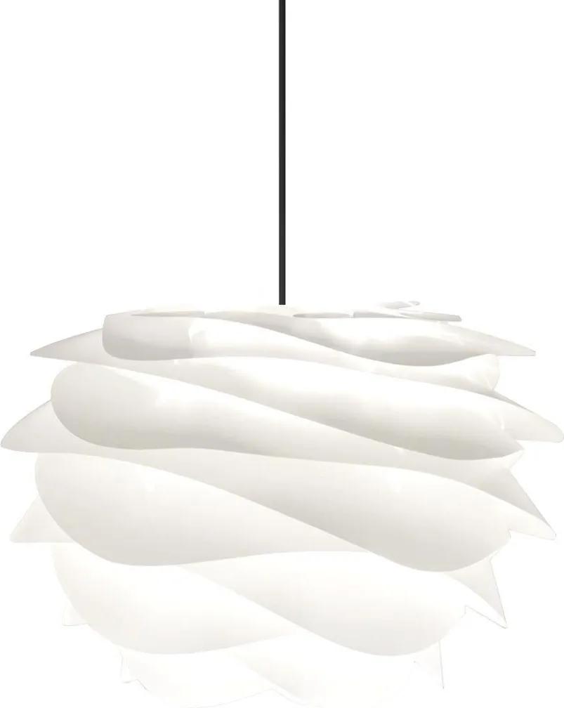 UMAGE Carmina Wit - Medium Ø 48 cm - Hanglamp - Koordset zwart - Lampenkap - Kunststof - Lamp - Koord - Scandinavisch design