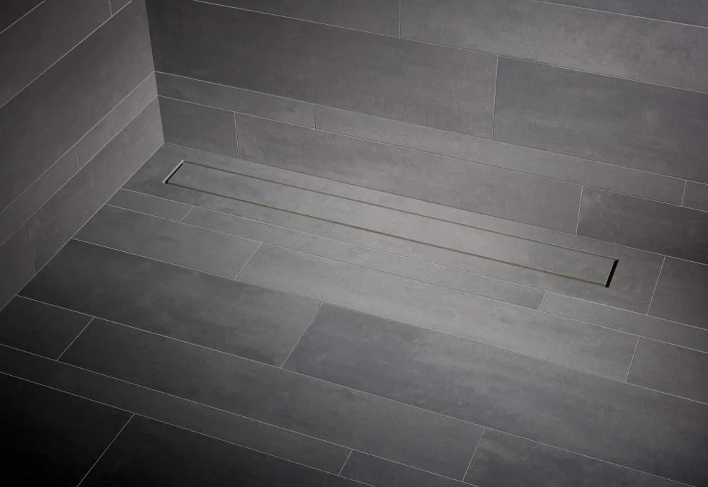 Mueller Tiles tegel douchegoot met flens 110x7cm