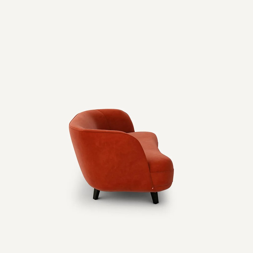 XS fluwelen bank, Rosebury ontwerp Emmanuel Gallina