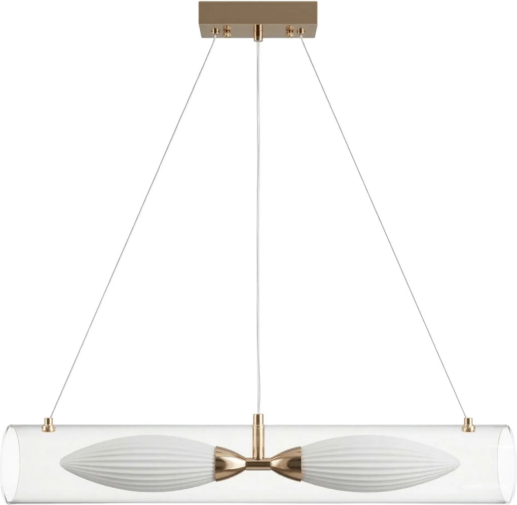 HANGENDE PLAFONDLAMP G152-2CP GOLD