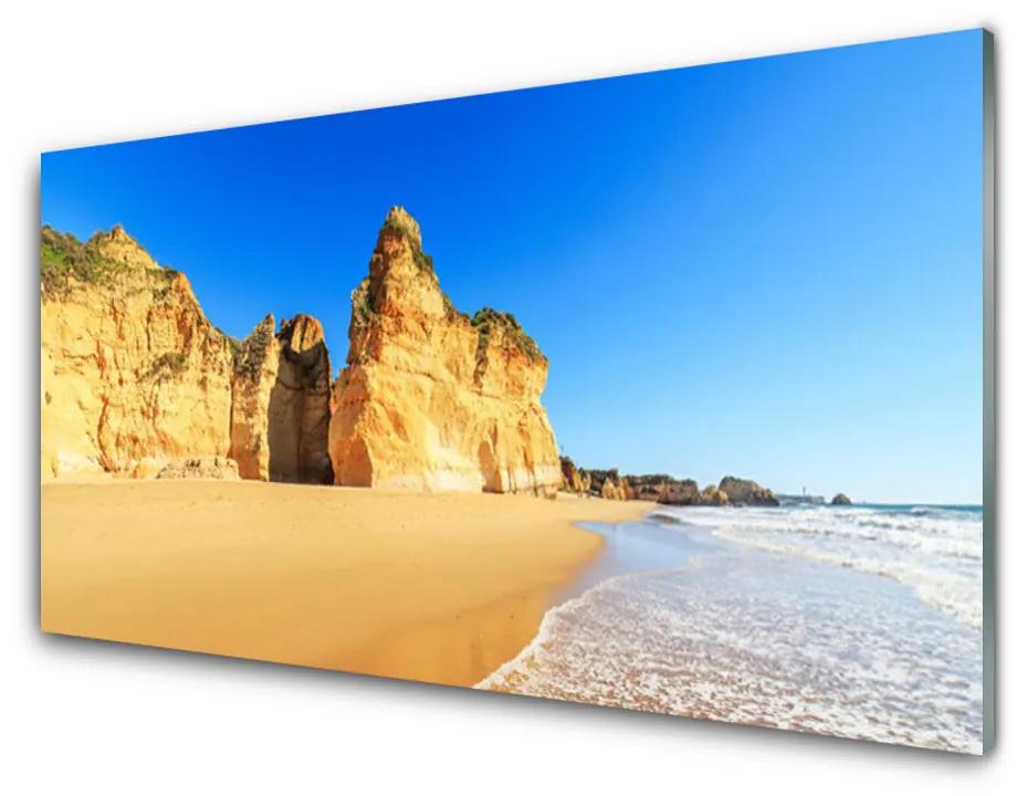 Plexiglas foto Ocean beach landscape 100x50 cm