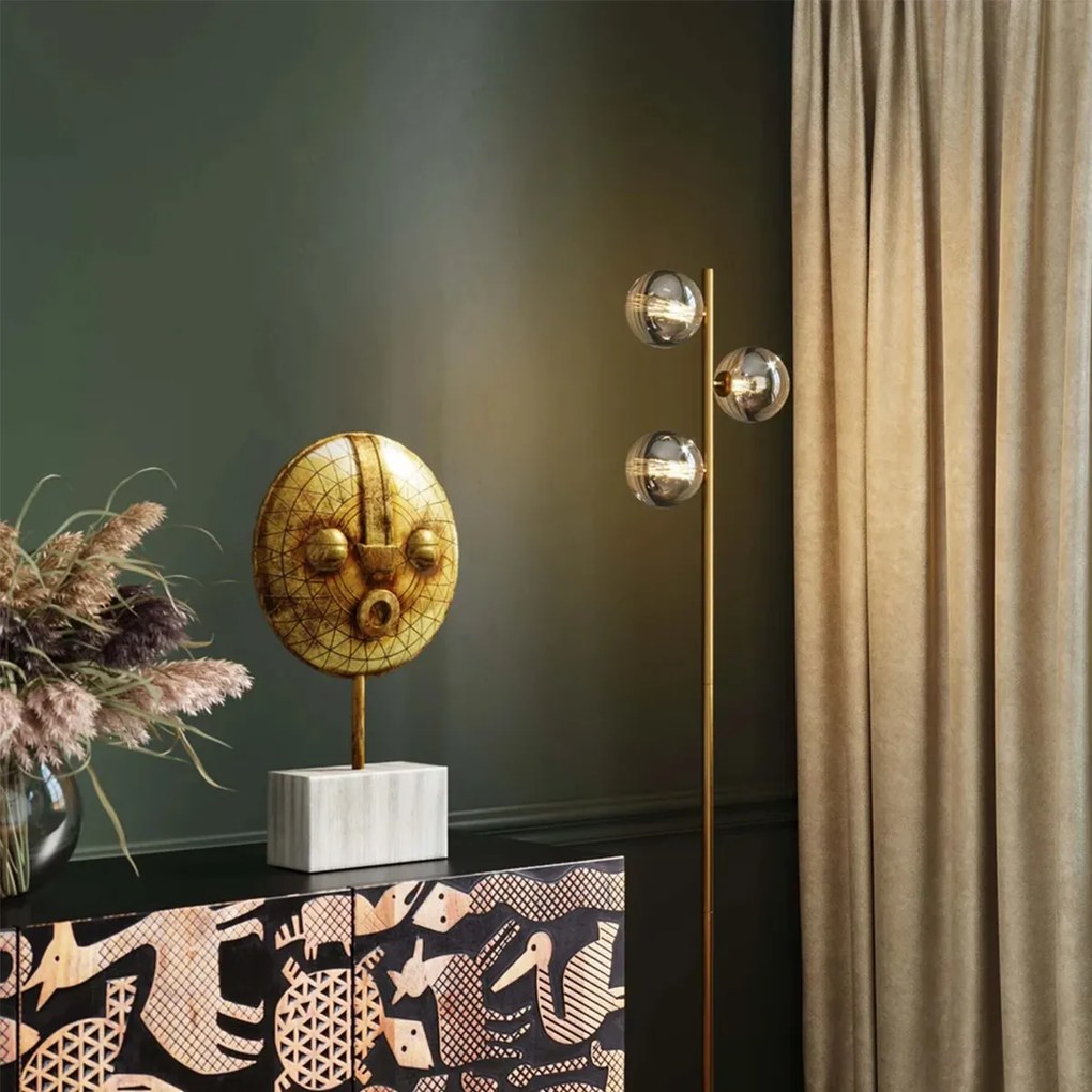 Kare Design Surprising Face Decoratie Gouden Gezicht