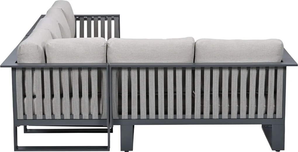 Garden Impressions Gabon loungeset hoek 4-delig links - sandstone