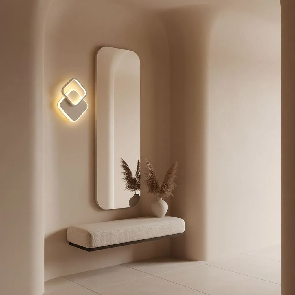 WANDLAMP LED LHJ080-W WHITE