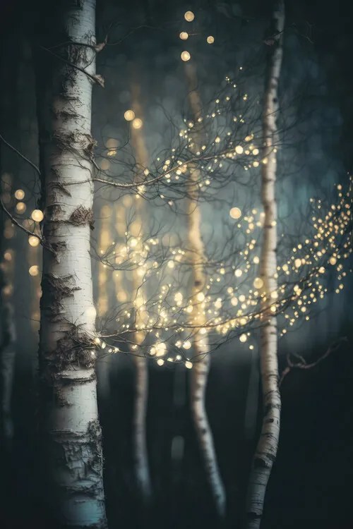 Foto Glowing At Night, Treechild