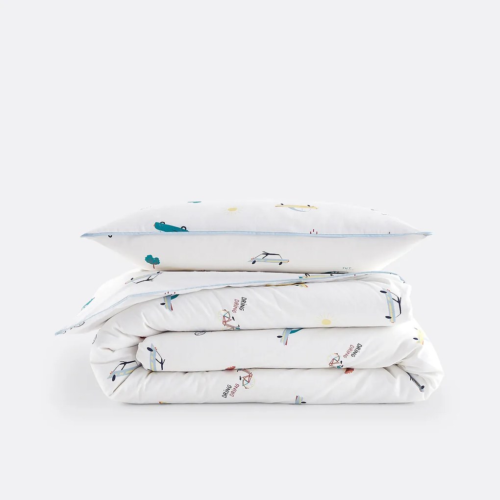Bedset in 50% gerecycled katoen, Emiliano