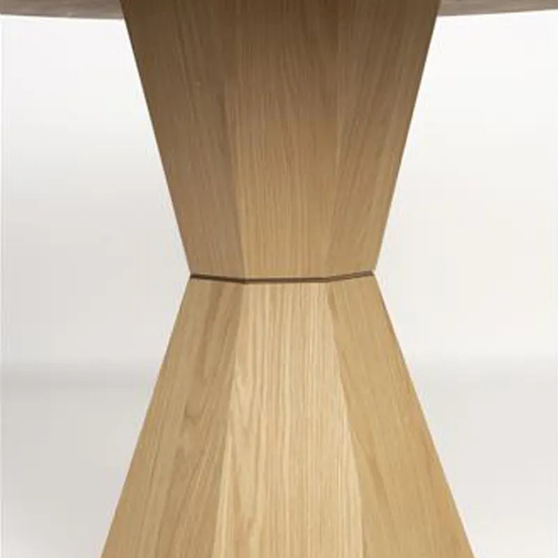 Zuiver Lotus Ronde Eettafel Eiken - 120 X 120cm.