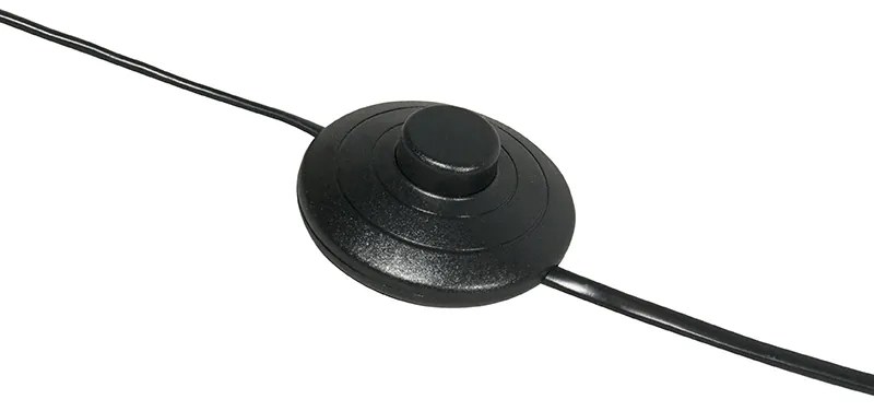 Smart moderne booglamp zwart incl. WiFi G95 - Vinossa