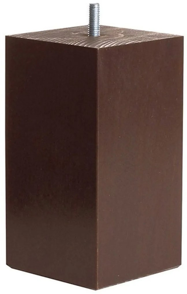 Set van 4 vierkante poten, hoogte. 15 cm