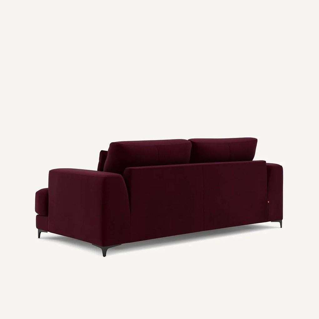 3-zits slaapbank in fluweel, Marsile