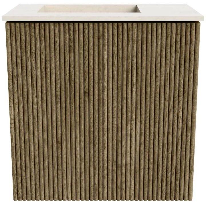 Mondiaz Joya DLux 40cm toiletmeubel dusk met wastafel faye links zonder kraangat meli