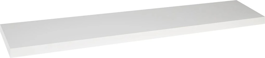 Practo Home wandtablet wit wit - Muurdecoratie - 23,5x120x3,8cm