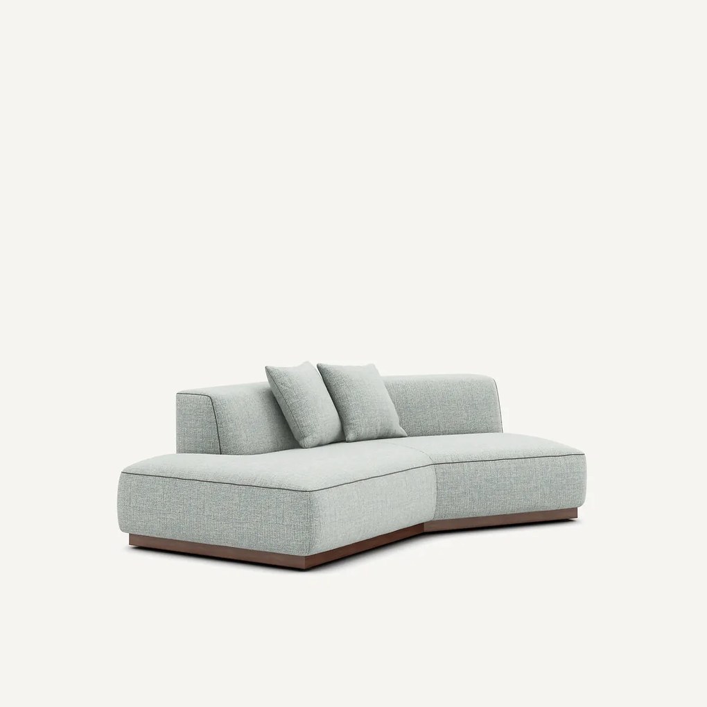 Linker helft zetel in gevlekt canvas, JACOPO