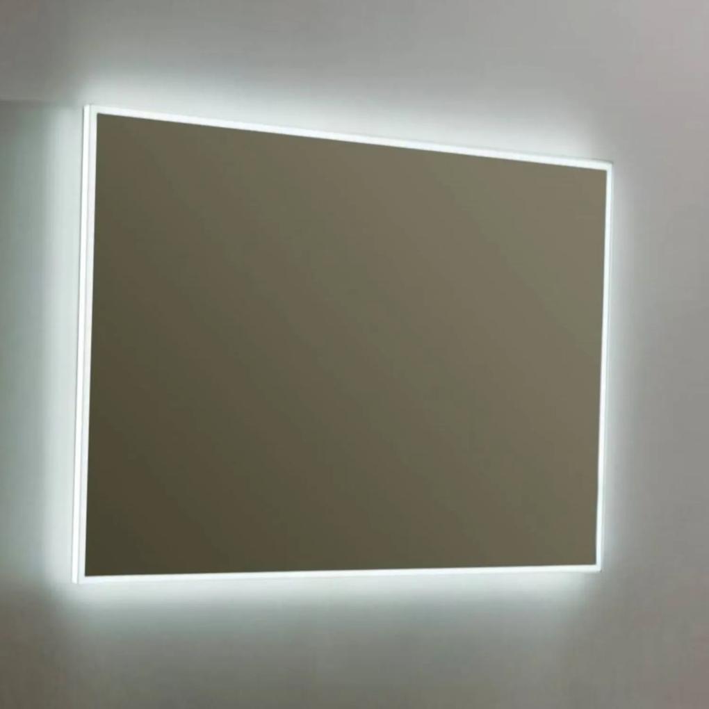 Spiegel Sanilux Mirror Infinity 90x70x4,1 cm Aluminium met LED Verlichting en Schakelaar