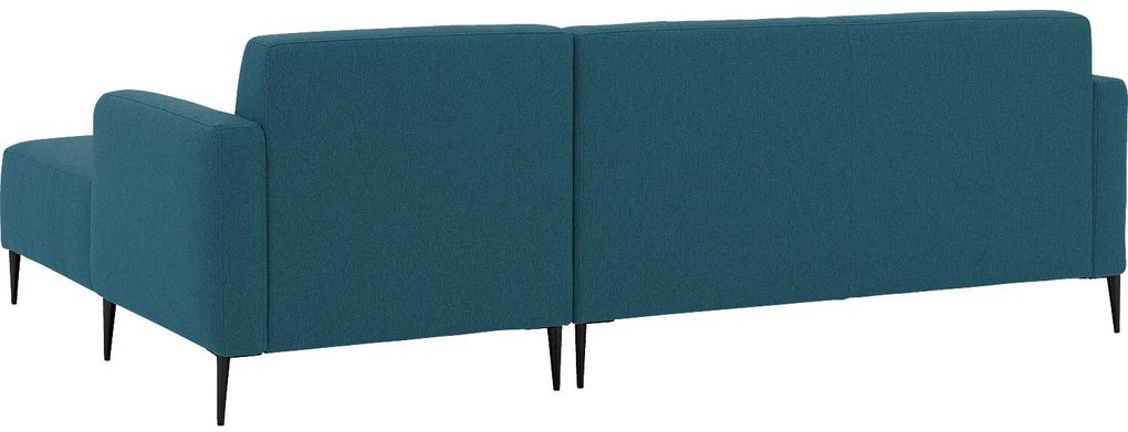 Goossens  Key West blauw, stof, 2,5-zits, modern design