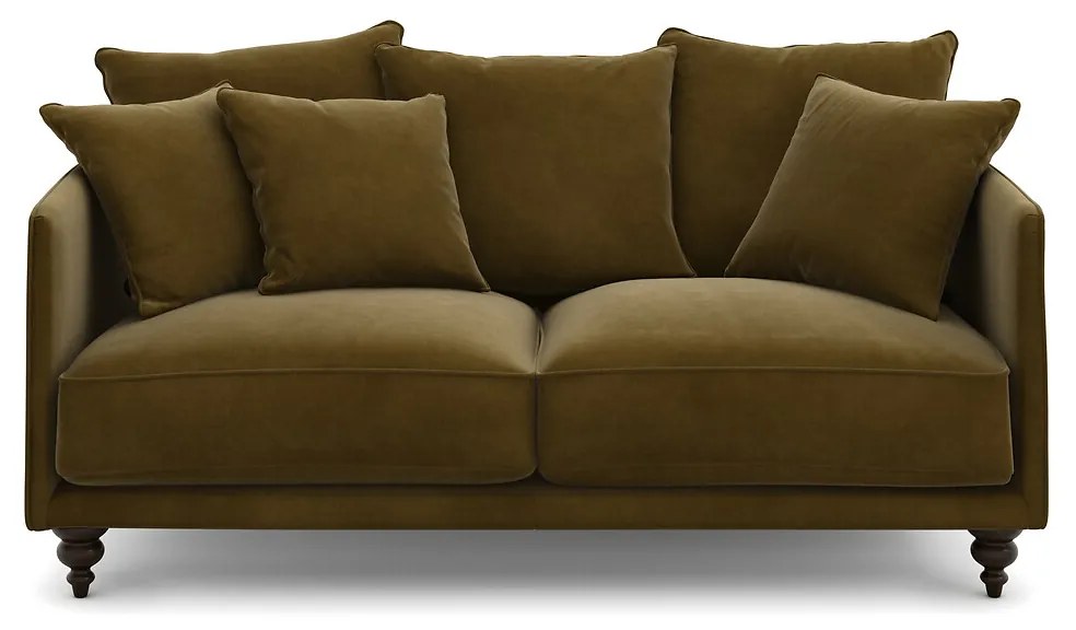 3-zits compacte fluwelen zetel, Lazare