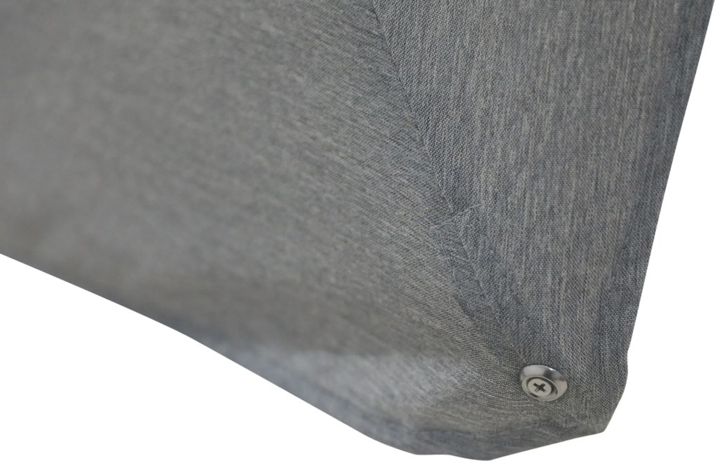 Zweefparasol  2.6x3.5m Concrete (excl. voet) Grijs-antraciet Camello Luna