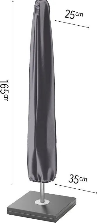Platinum Aerocover parasolhoes - Ademende hoes voor parasols tot diameter 300cm of 225 x 225cm
