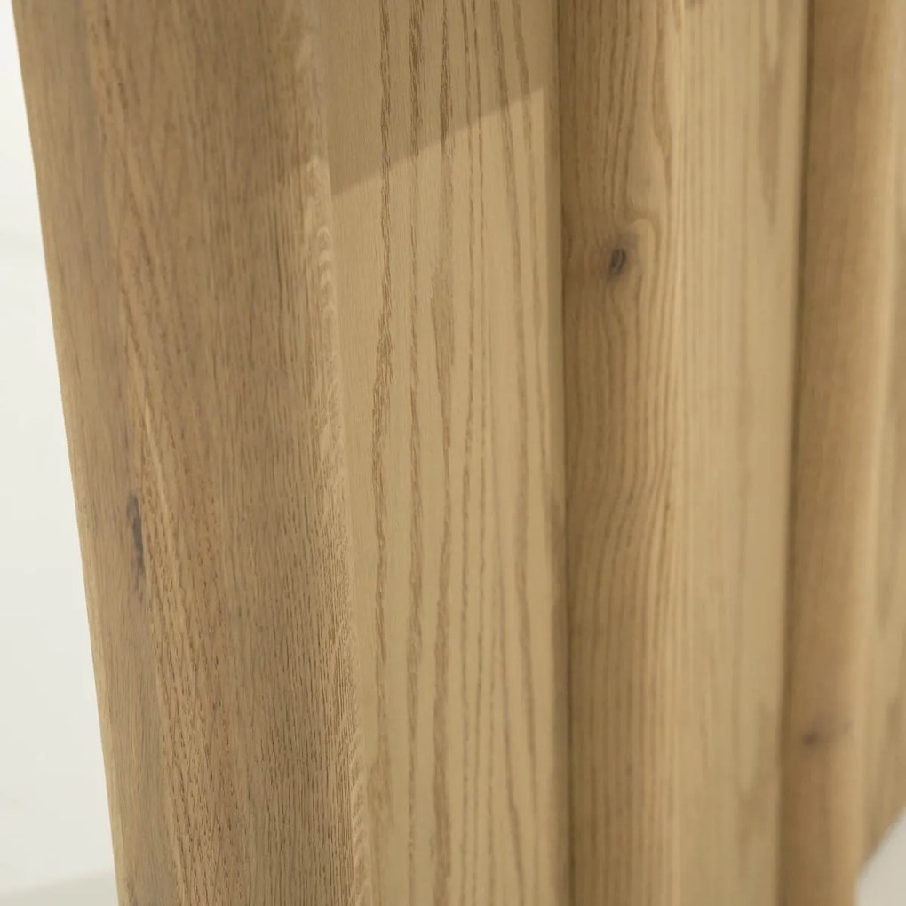 Eleonora Jake Design Eettafel Eiken Naturel 250x100 Cm - 250 X 100cm.