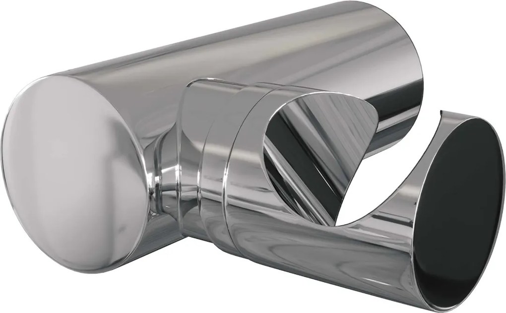 Brauer Chrome Carving thermostatische badkraan met wandhouder en staafhanddouche chroom