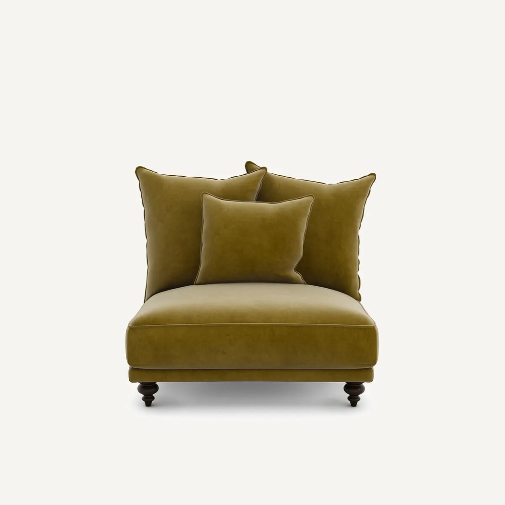 Bank in fluweel, Lazare