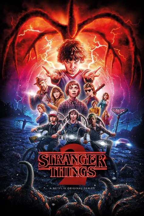 Poster Stranger Things - One Sheet Season 2