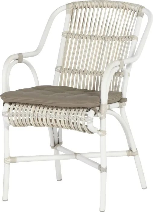 4 Seasons Outdoor | Loire dining chair, retro  Tuinstoel    beige weerbestendig