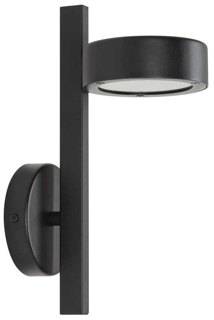 Orion Muurlamp Zwart Met LED