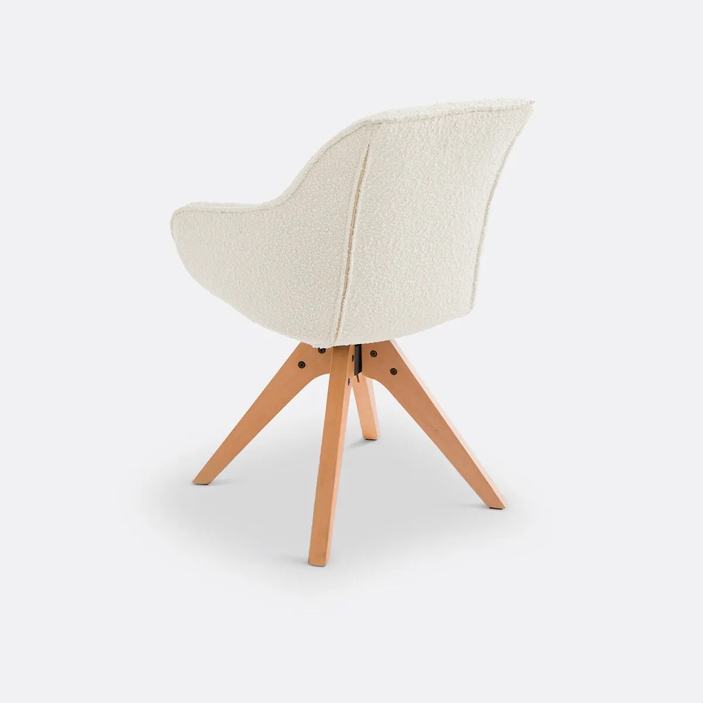 Bureau fauteuil in bouclette, Jimi