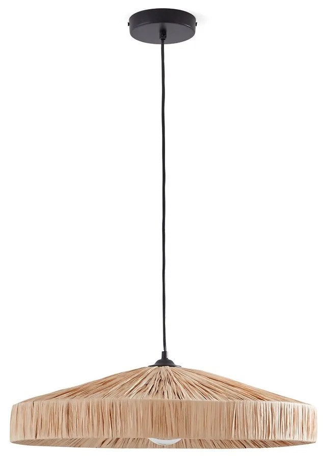 Hanglamp in raffiaØ50 cm, Rafita