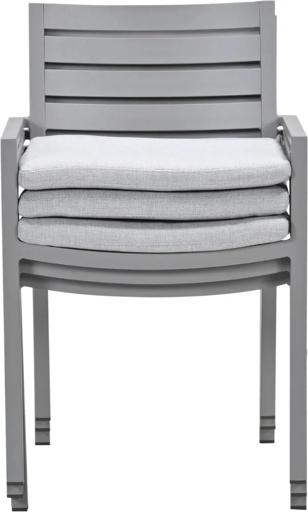 Garden Impressions Amarillo tuinset 5-delig taupe - Milou tuintafel 160x90 cm
