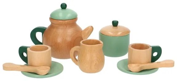 Theeservies, hout