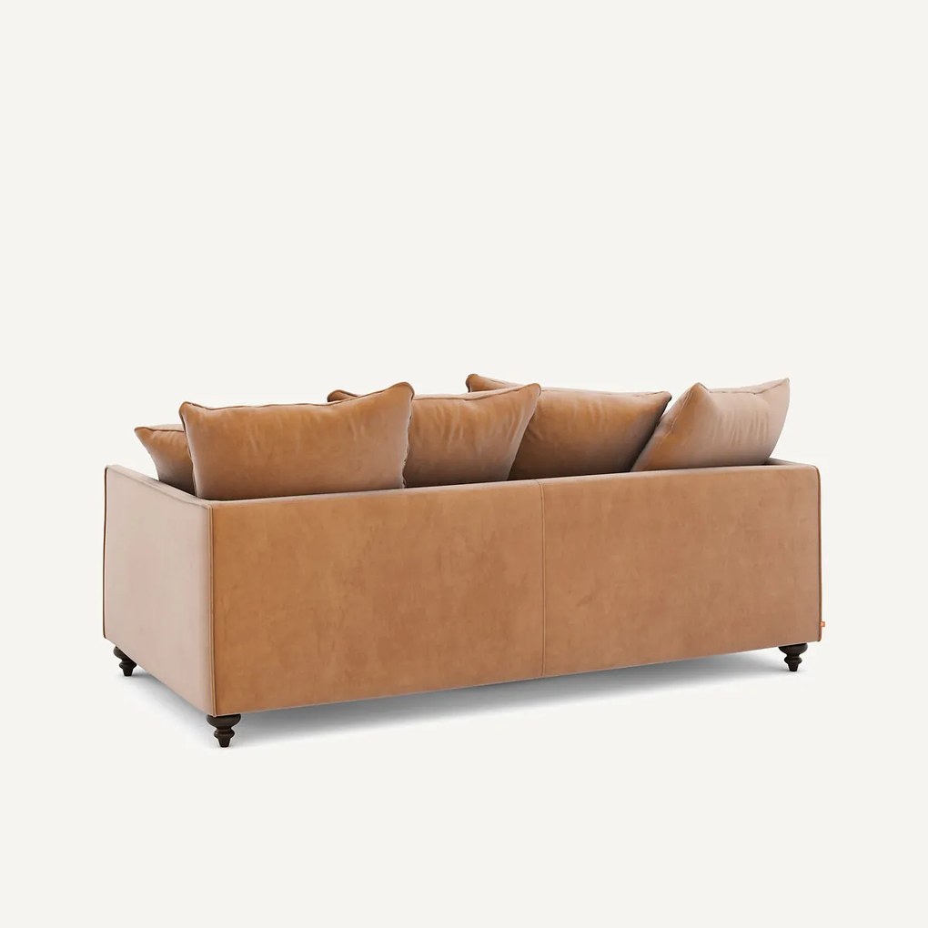 Omvormbare 3-zits fluwelen zetel, Lazare