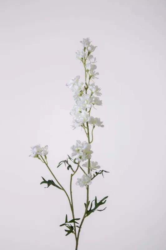 Ridderspoor - zijden bloem - wit - topkwaliteit