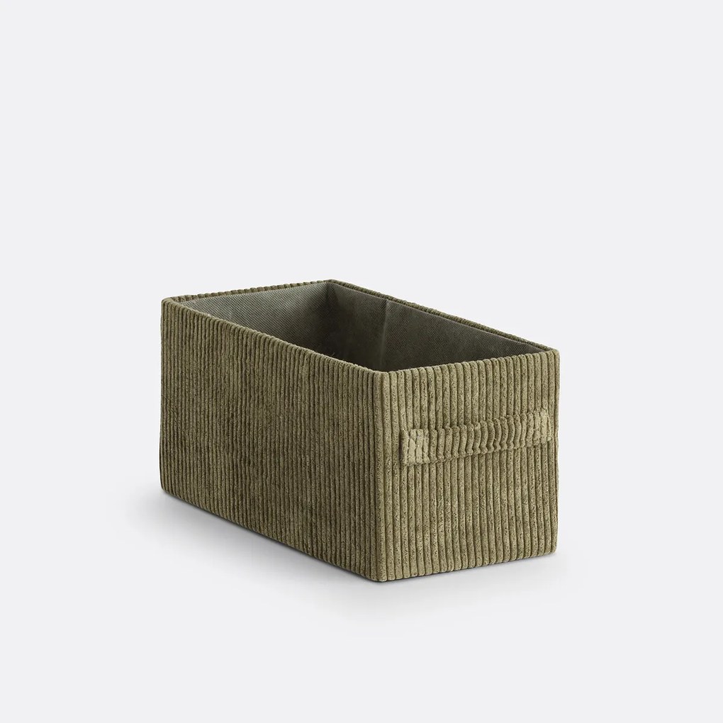 Opplooibare mand, geribd fluweel, Veloudo