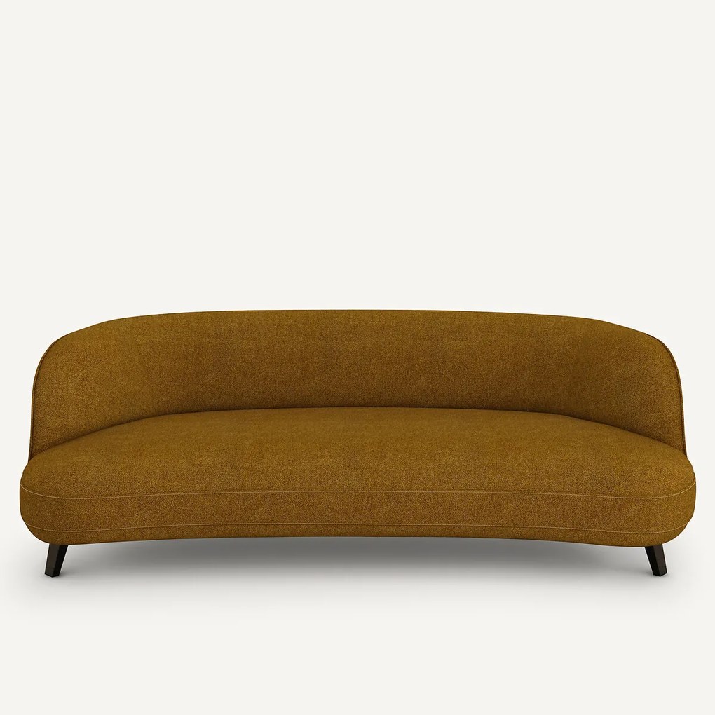 5-zits bank in gemêleerde gevlochten stof, Rosebury