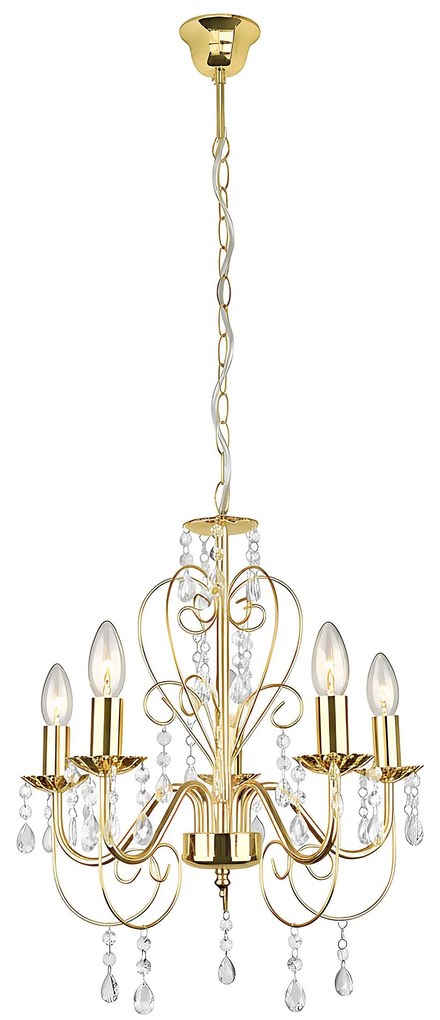 Lamp EBT009-5CP GOLD