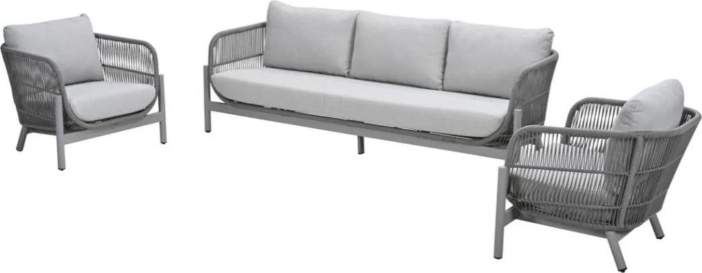 Garden Impressions Luzia loungeset 4-delig - taupe