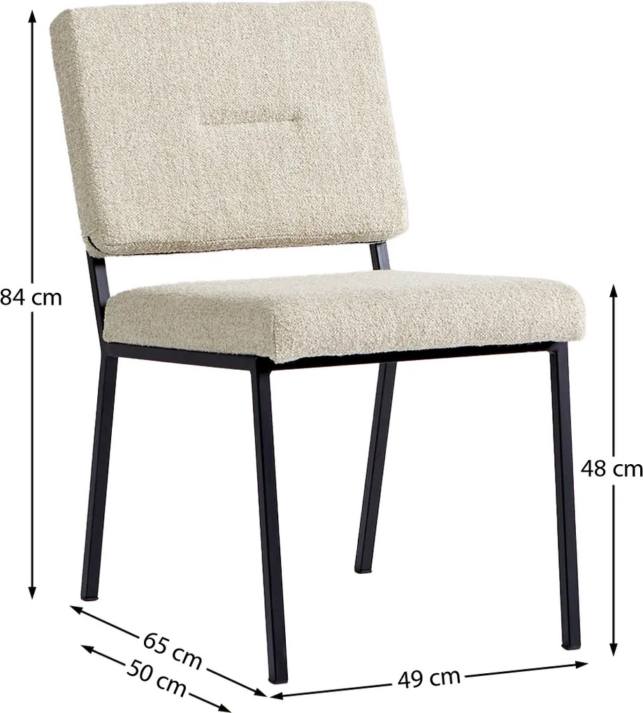 PEPP Interiors Soho Zand Eetkamerstoel
